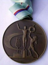 Sportovn&iacute; soute - Czechoslovakia - Sport - Meisterschaftsmedaille
