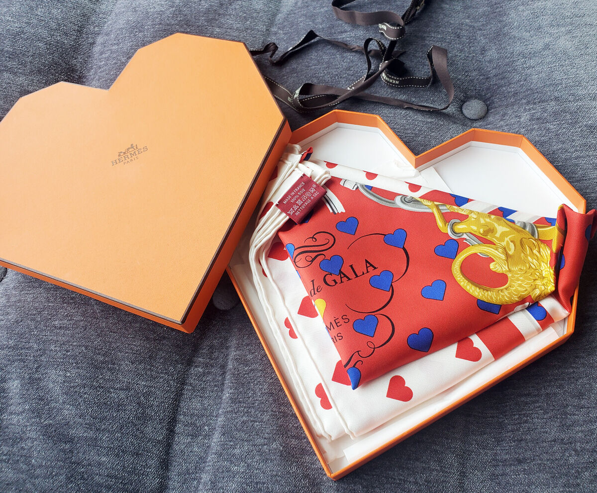 Limited Edition Rare NEW Hermes brides de gala Love Heart Limited Edition Rare NEW Hermes brides de gala Love Heart