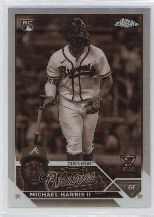 2023 Topps Chrome Sepia Refractor Michael Harris II #79 0jk3