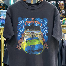 90s Tower Of Terror Hollywood Hotel Classic T-Shirt Black XL