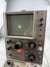 Tektronix 577 Transistor Curve Tracer with Standard Tester & Large Inline Tester