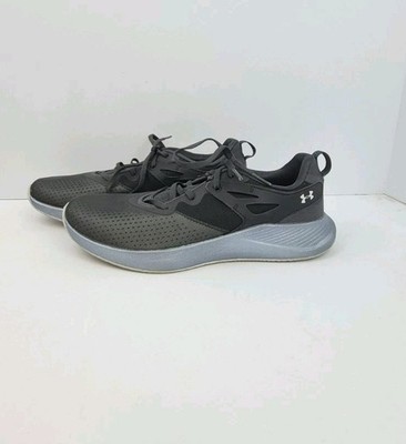 Under Armour Shoes Women's 10 Grey UA Charged Breathe TR 2 Training 3022617-100
