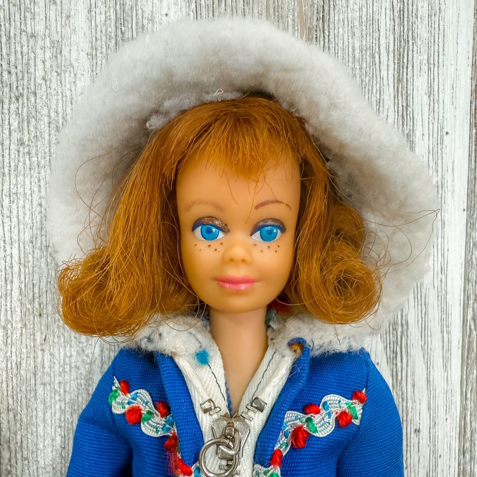Barbie Midge Winter Sport – Mattel 1990 – Vintage – Avec Accessoires – NEUVE