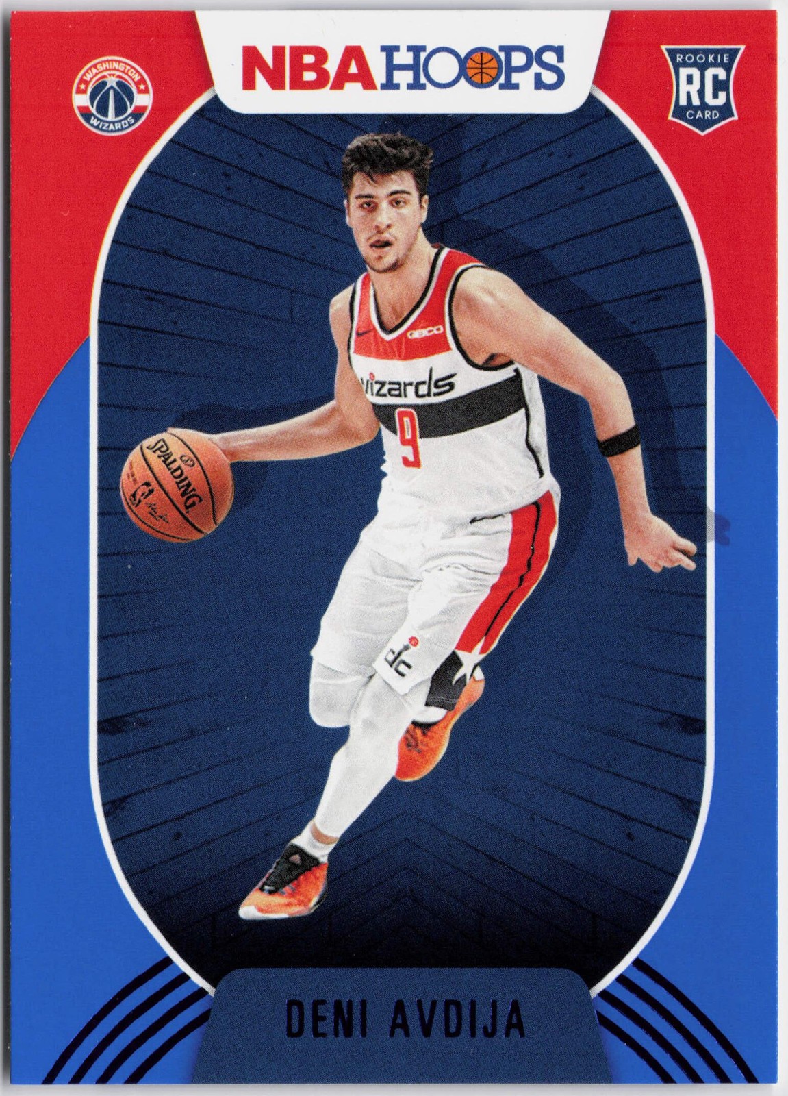 2020-21 Hoops #201 Deni Avdija Blue RC Rookie