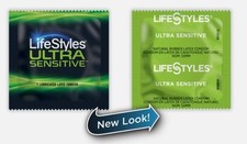 Lifestyles Ultra Sensitive Lubricated 30 loose Condoms
