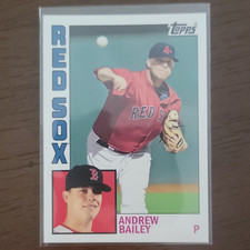 Topps 2007 Topps Andrew Bailey #196 Rookie Boston Red Sox Baseball Card. rookie card picture