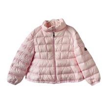 Cappotto/giacca bambino Moncler autentico rosa puffer bambina età 6 116 cm full zip