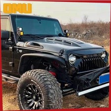 The Avenger Style Replacement Hood For 2007-2018 Jeep Wrangler Jk Jku Unlimited