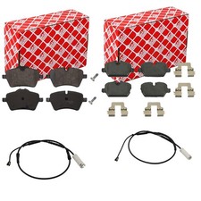 FEBI BREMSBELÄGE VORNE+HINTEN passend für MINI Mini Countryman R60