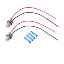2Pcs Side Marker Lamp Light Bulb Socket Wire Harness Set Fit for Mercedes-Benz