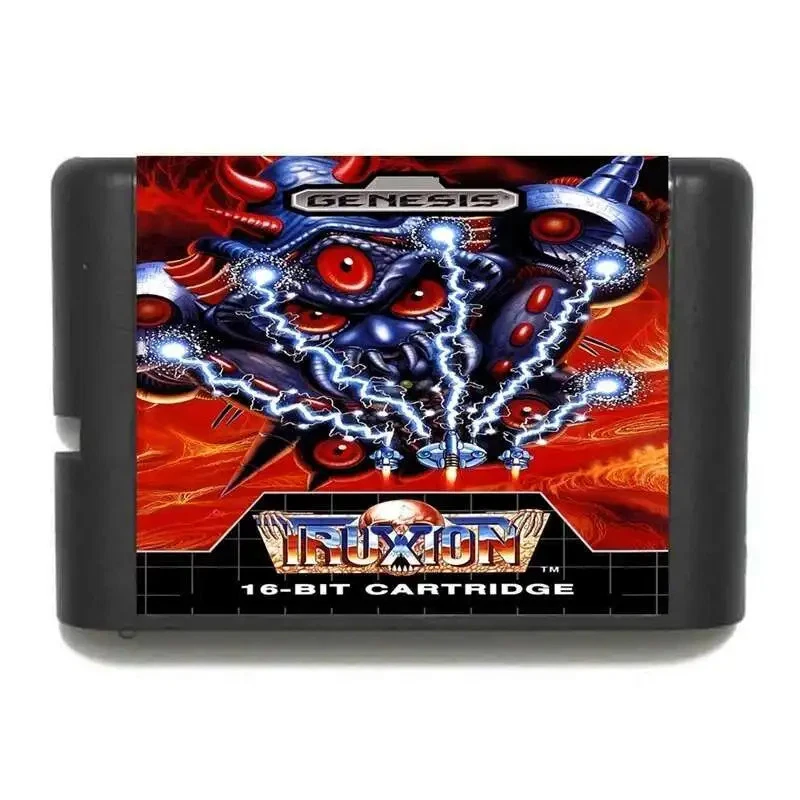 Truxton MegaDrive Sega / Vers. Pal. / Jeu en Loose