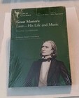 Great Masters: Liszt-His Life and Music 2 DVD's & Guidebook Brand New Sealed! — photo 2
