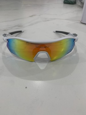 Oakley RadarEV Advancer Torch Polarized Prizm Lenses White/Silver Frame