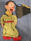 Vintage 1952 DISNEY DOPEY Marionette~Peter PUPPET Toy~Snow White 7 Dwarfs — photo 1