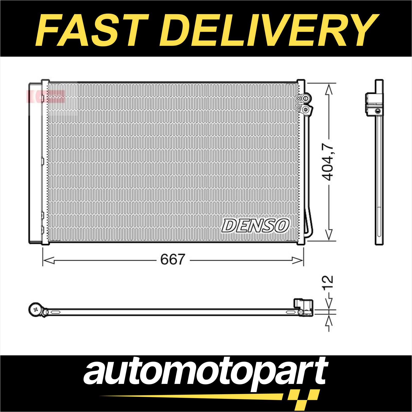 Denso Dcn17062 Air Conditioning Condenser - Image 21
