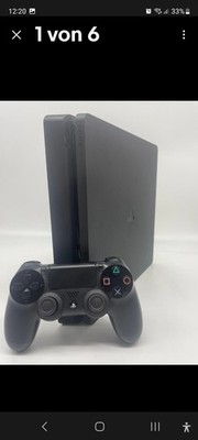 Sony PlayStation 4 Slim 500GB Spielkonsole - Schwarz (CUH-2016A)