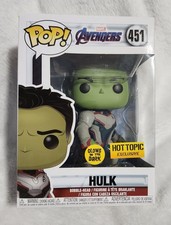 Funko Pop! Marvel Avengers Endgame - Hulk #451 Hot Topic Exclusive GITD