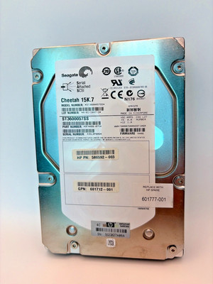7 x Seagate Cheetah 15K.7 ST3600057SS 600GB 3,5'' SAS Enterprise Festplatte