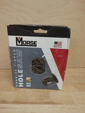 MORSE Tools MHST72 4-1/2" / 114mm Carbide Tipped Hole Saw USA New with Box
