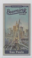 2020 Topps Allen & Ginter Chrome Mini Booming Cities Sao Paulo Brazil #BCC-9 rv6