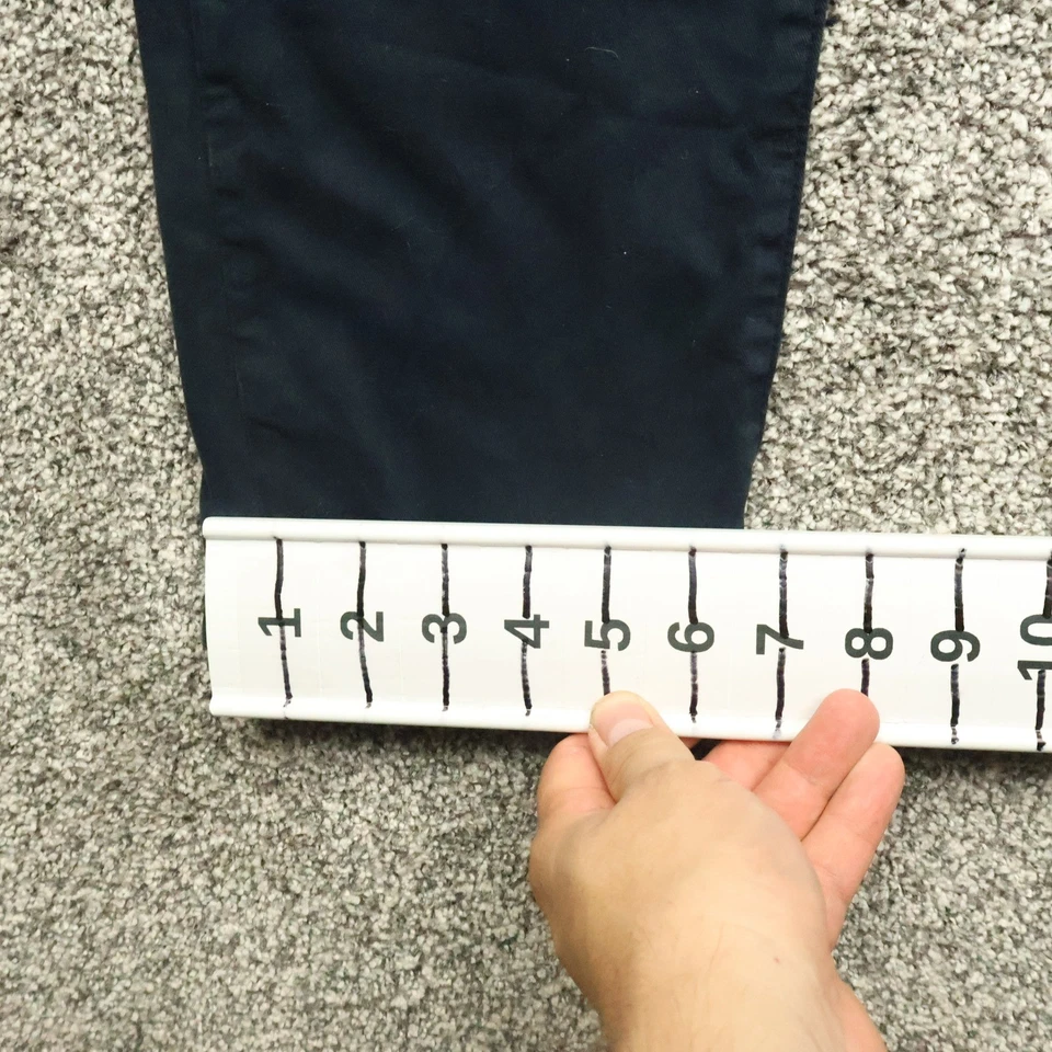 Rag & Bone Chino Pants Men's 32X31 Salute Green Cotton Blend Slim Fit Casual - Image 3 of 4