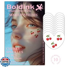 Boldink 10pcs Cherry Face Makeup Patches, Temporary Facial Cherry Patches For