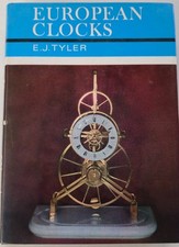Rare & Vintage Book - European Clocks - 1968 Print - CG SA5