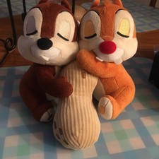 Japan Tokyo Disney Resort Store 2024 Pair Plush Chip and Dale New With Tag
