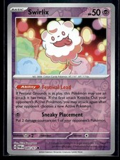 Swirlix 089/167 Common Twilight Masquerade Pokemon Reverse Holo Lightly Played