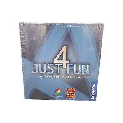 Just 4 Fun Kurz ist die Regel Lang ist das Spiel Brettspiel Gesellschaftsspiel  
