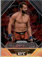 2021 Panini Prizm UFC Fireworks #16 Jorge Masvidal - UFC