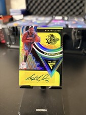 2020-21 Panini Flux - Ultraviolet Signatures Ben Wallace #UV-BEN Silver Prizm