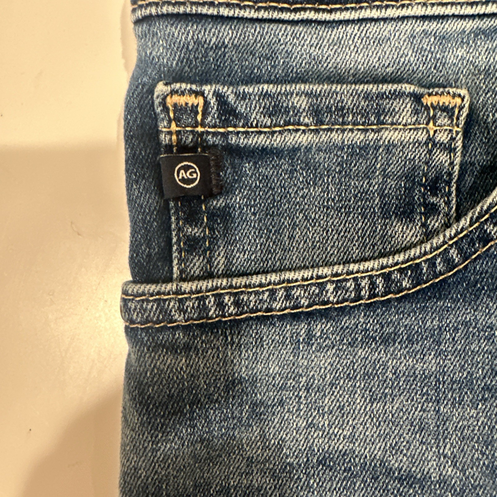 AG Jeans Mari Mid-Rise Slim Straight Jeans Women’s Size 29 Japanese Denim NWT thumbnail 3