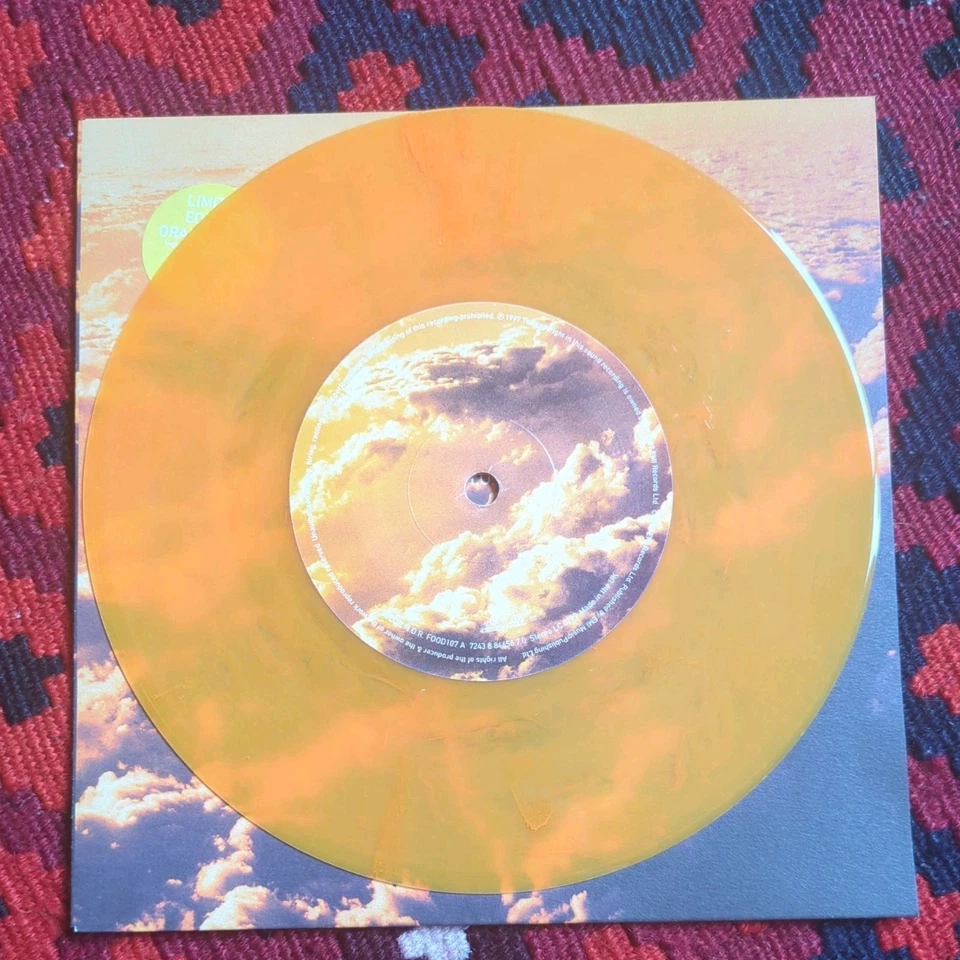 Blur - M.O.R - 7" Orange Vinyl Single - Limited Edition - 1997 EMI Records UK - Image 3 of 3