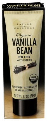 Taylor & Colledge Paste Extract Vanilla Organic 1.7 Oz (Pack of 8)