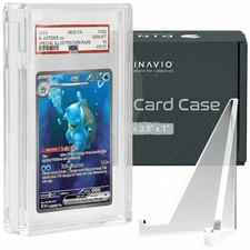 PSA Graded Card Display Case 81mm x 134mm x 9mm - Acrylic Case with Stand
