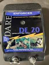 Dare Products Enforcer DE20 Ultra Low Impedance 110V Plug-In Electric Fence Ener