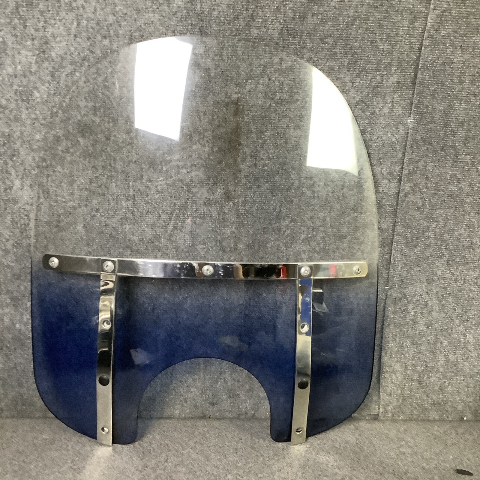 Memphis Fats Shades Windscreen Smoked Dot-309 AS6 M19 W/Brackets M75C