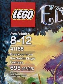 NEW Lego Elves Breakout From the Goblin King&rsquo;s Fortress Set 41188&ndash;Retired