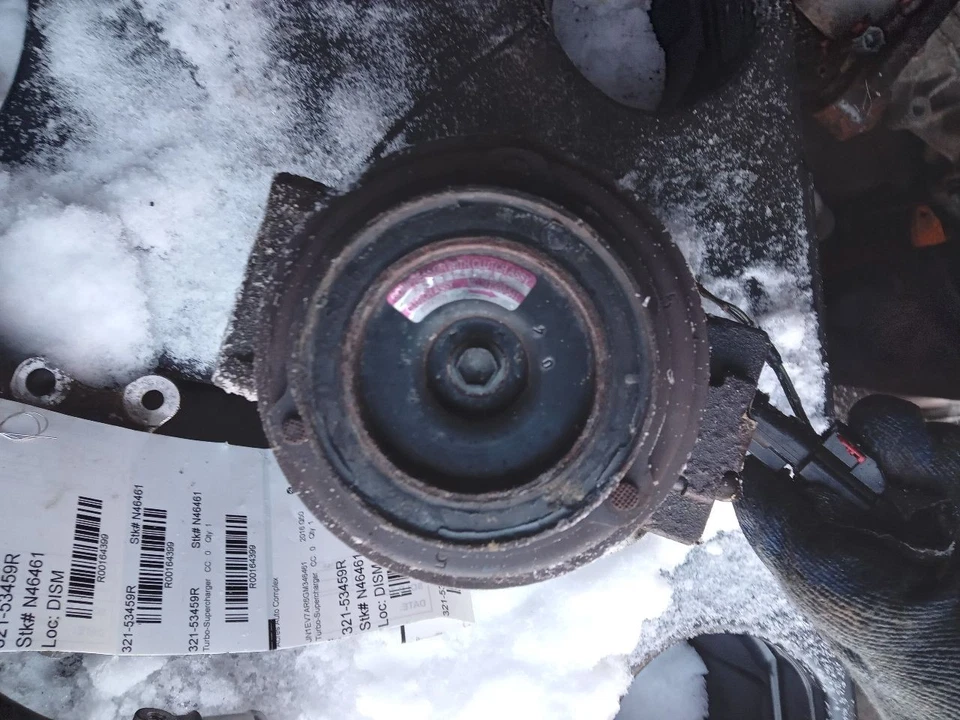 Used A/C Compressor fits: 2009 Chrysler Town & country 3.3L w/rear AC Grade A Foto 4 de 4