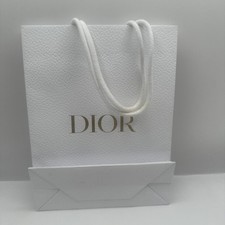 Authentic Christian Dior -Paper Shopping Gift Bag Only 10x8x3 / Wallet Holder