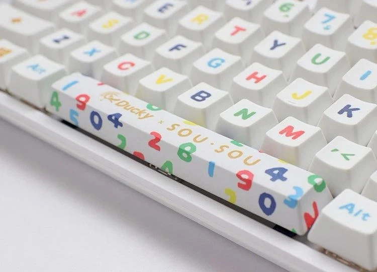 ducky one 2 mini X SOU SOU 60% Keyboard - Cherry RGB Red Switches + Sou Sou Mat - Image 2 of 4