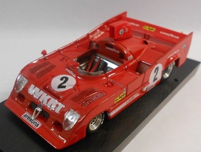 Brumm 1/43 Scale Metal Model - R238 ALFA ROMEO 33TT12 1000KM MONZA 1975