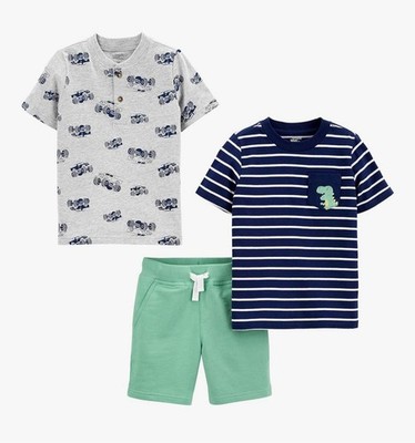 Simple Joys by Carter's baby-boys 3-piece Playwear Set