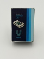 Vilros Raspberry Pi 4 Transparent Case Enclosure with Built-In Cooling Fan - Cle