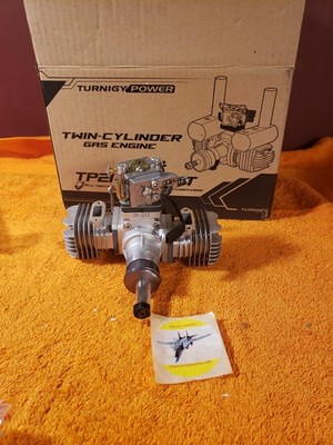 Turnigy Power Motor - TP21-T Flat Twin RC Gas Motor - TP 21 cc - New - KIK25