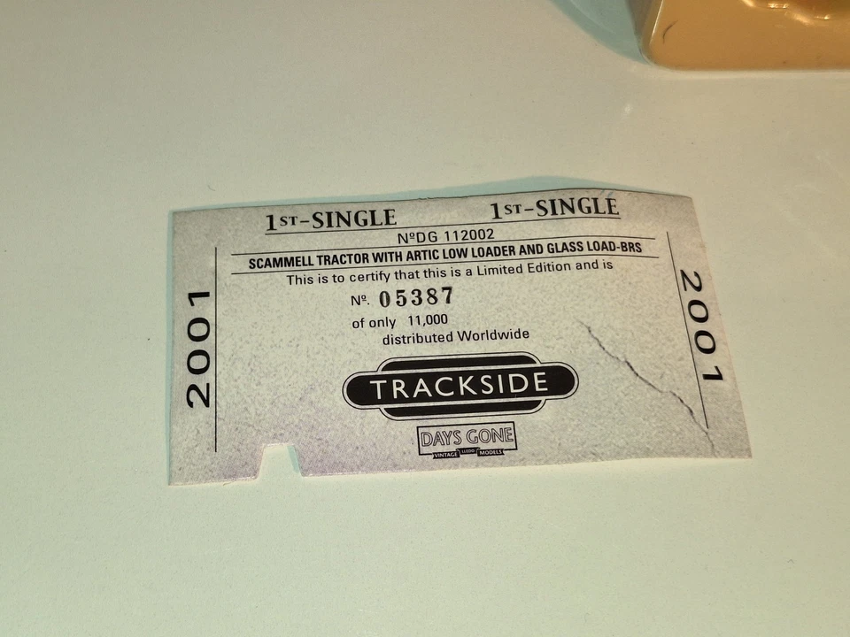 Lledo Days Gone DG112002-Ltd Ed. Scammell Tractor & load. 1:76 scale. New cond. - Image 3 of 4