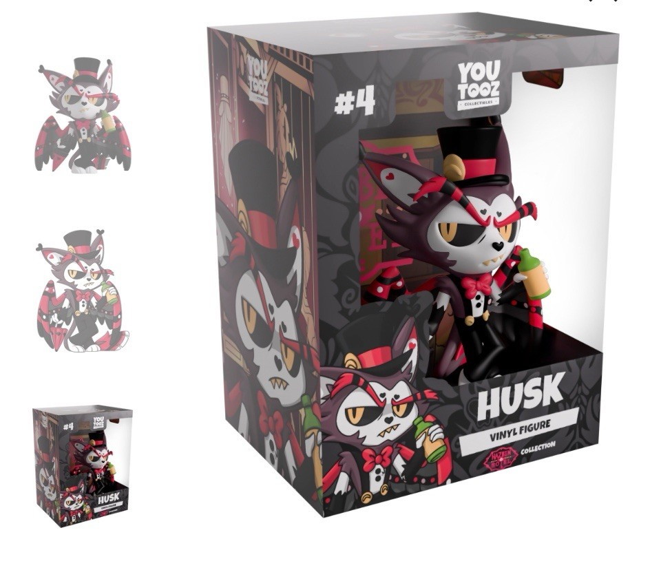 【レア4枚セット】 Husker Du ハスカー・ドゥ Youtooz * Husk * Hazbin Hotel * Vinyl Figure * NEW | eBay