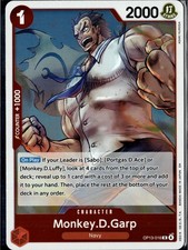 Monkey.D.Garp OP13-016 Rare Carrying On His Will One Piece Foil Near Mint
