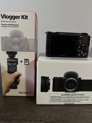 Sony ZV-E10 Vlogger Kit Wireless Camera Accessory Bundle Black